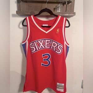 Mitchell and Ness Iverson Philadelphia 76ers jersey